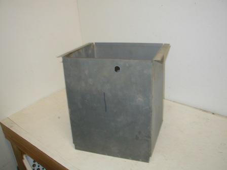 24 Inch Grayhound Crane Metal Cash Box (Repaired In Back Corner) (11 1/2 Wide / 10 1/8 Deep /13 Tall) (Item #309) $41.99