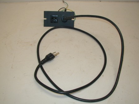 Mocap Boxing - Power Cord / Cabinet Switch and Mounting Plate (Item #8) $22.99