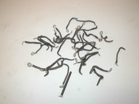 Sega Games (Metal Screw Eye CableTies Lot) (From A Subroc 3D) (35 Pieces) (Item #78) $11.99