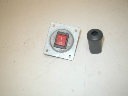 Dual Pole Cabinet Switch and- Plate From a Midway Cruisin USA Sitdown (Item #4) $9.99