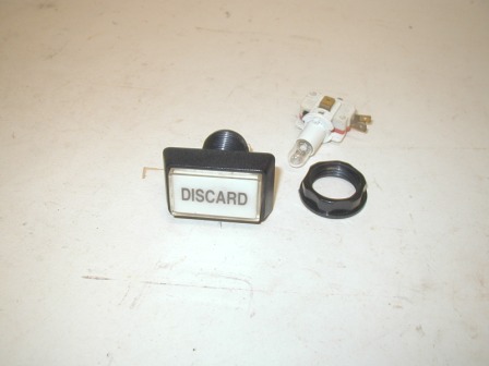 Rectangular Lighted Discard Button (Item #5) $3.99