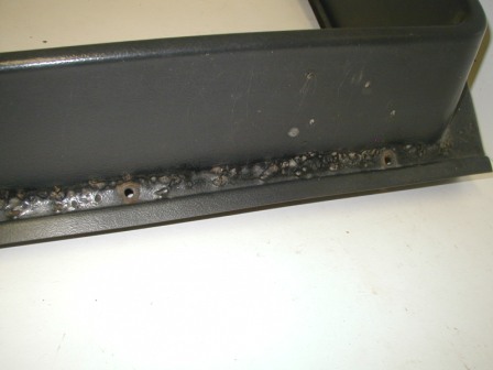 Atari / Pole Position Dash Board (Cigarrette Burns On Top Edge) (Item #49) (Burnt Area Image 2)