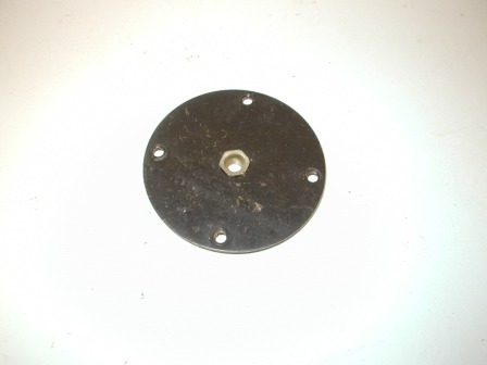 Rowe R-92 Jukebox Round Metal Plate From Back Of Cabinet (Item #140) $5.99