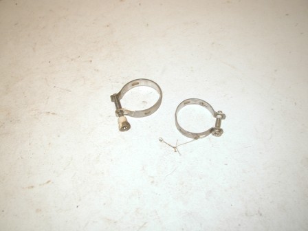 Wells Gardner 9K7704 (9 Inch Monitor) Yoke and Convergence Rings Clamps (Item #47) $4.99